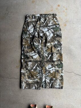 Camouflage Hunting Cargo Pants - Realtree-Style Camo
